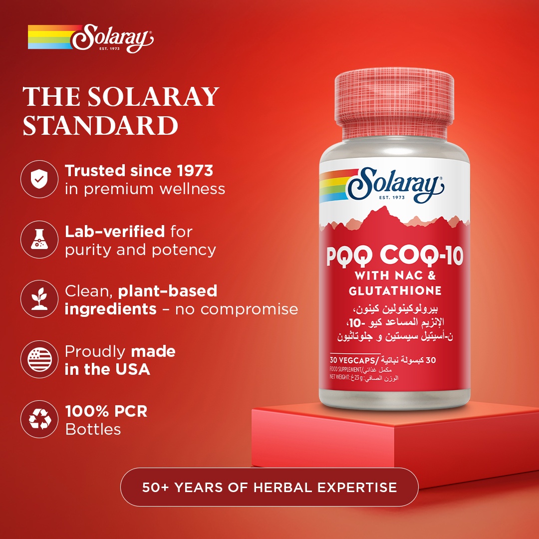 q10 pqq glutathione Solaray PQQ CoQ-10 with NAC & Glutathione