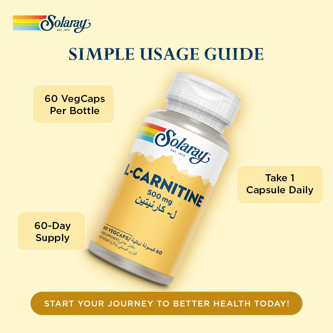Solaray L-Carnitine 500 mg