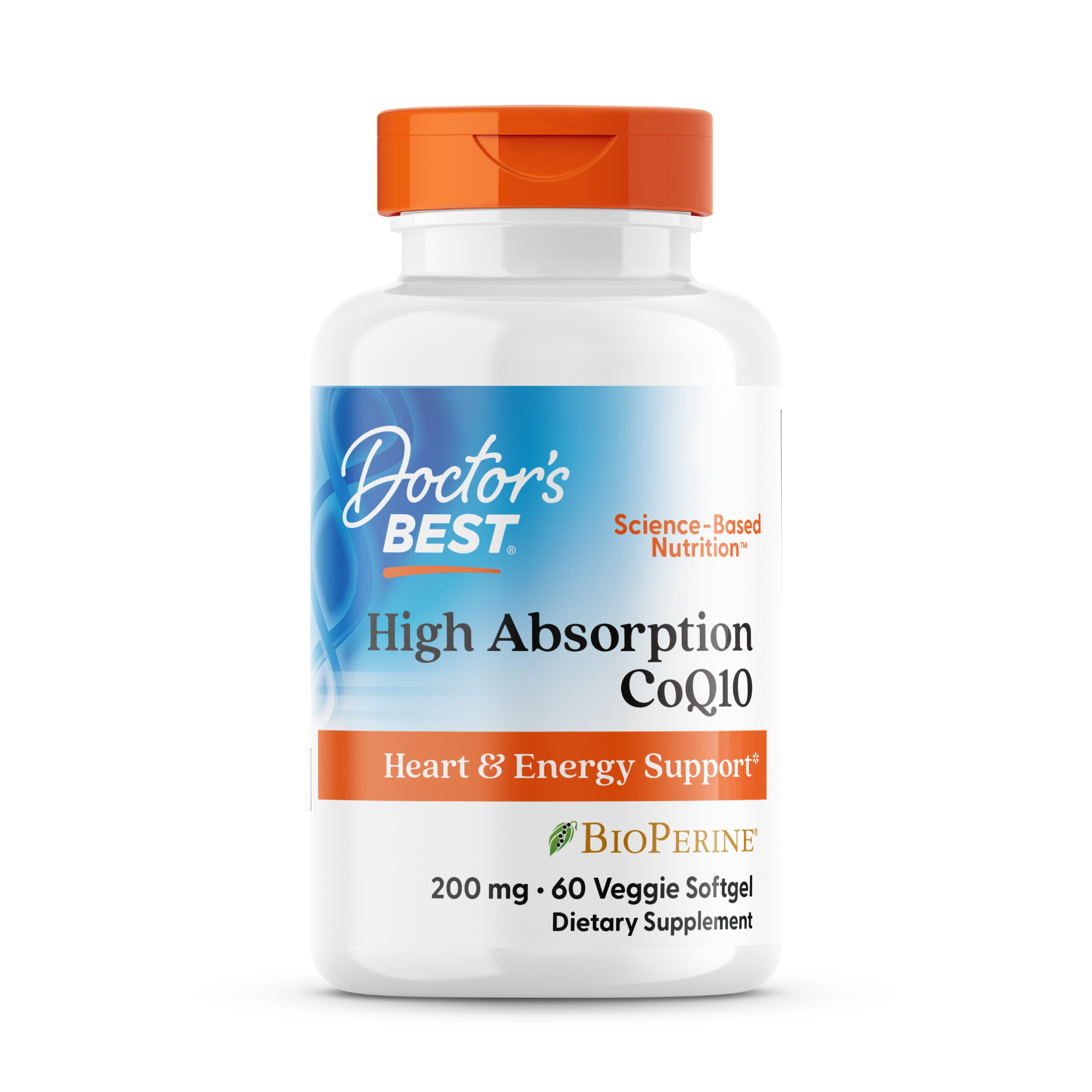 Doctor'S Best Coq10 With Bioperine 200 Mg 60 Softgel