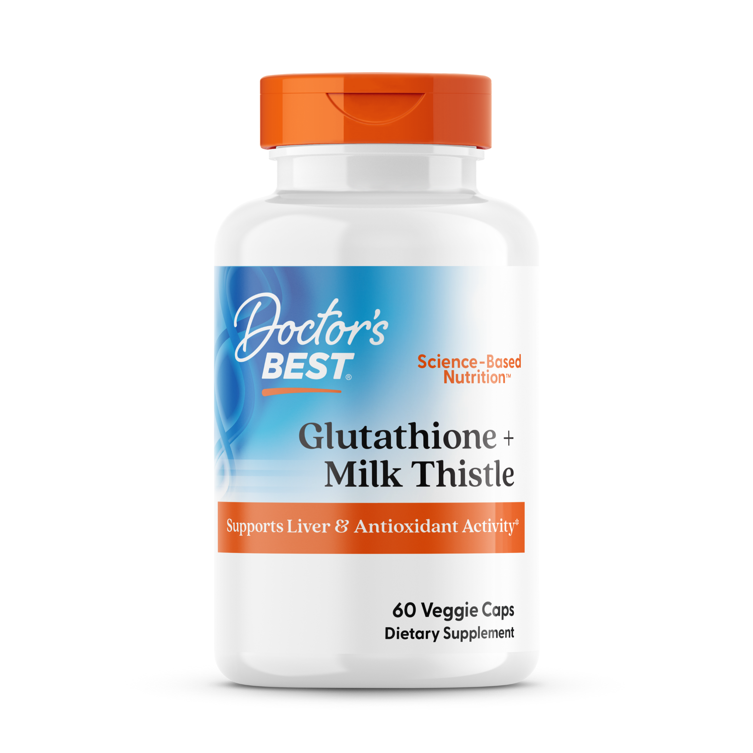 Doctor'S Best Glutathione + Milk Thistle 60 Cap