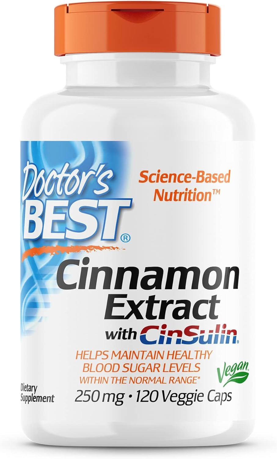 Doctor'S Best Cinnamon Extract With Cinsulin 250 Mg 120 Cap