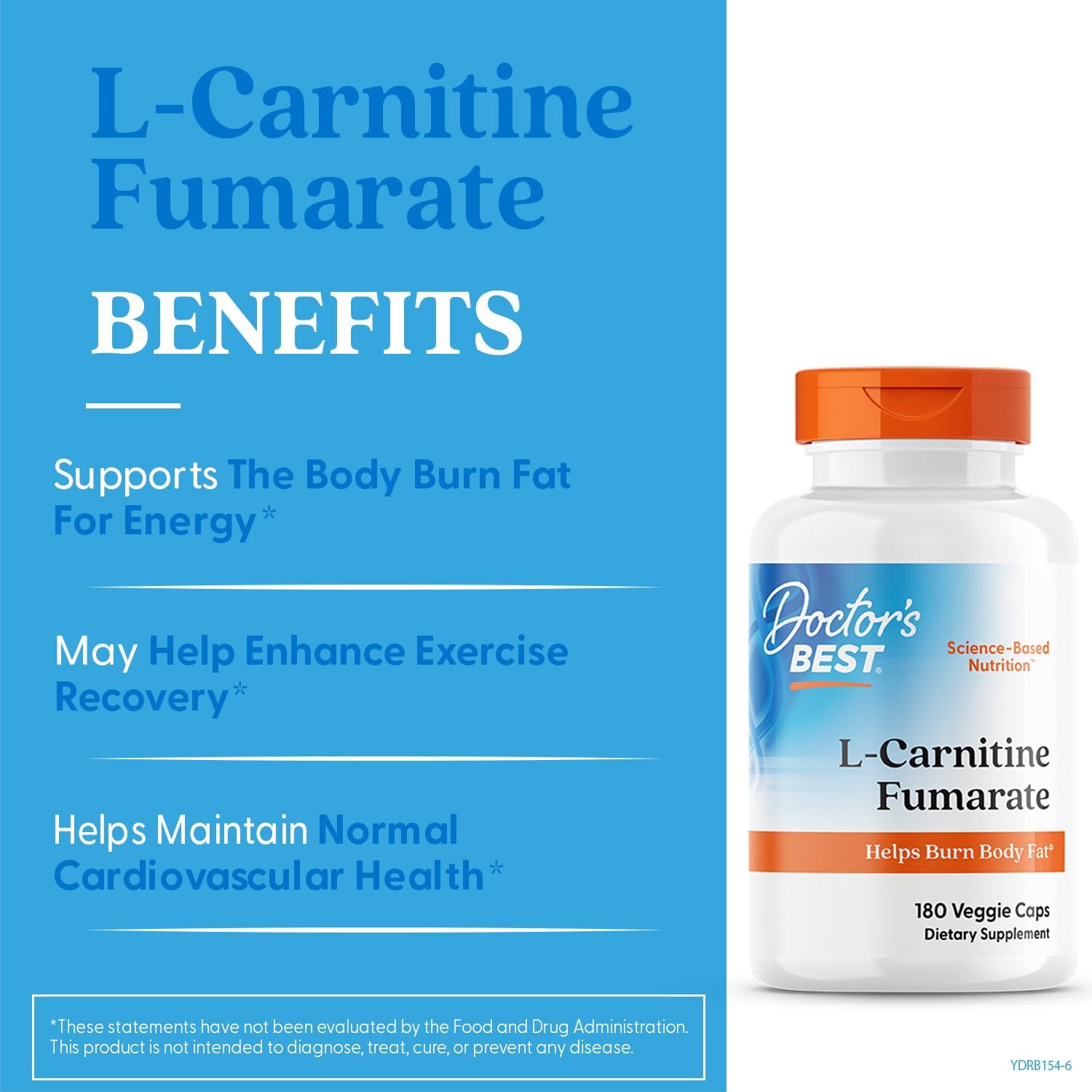 doctors best l carnitine Doctor'S Best L-Carnitine 500Mg 180 Cap