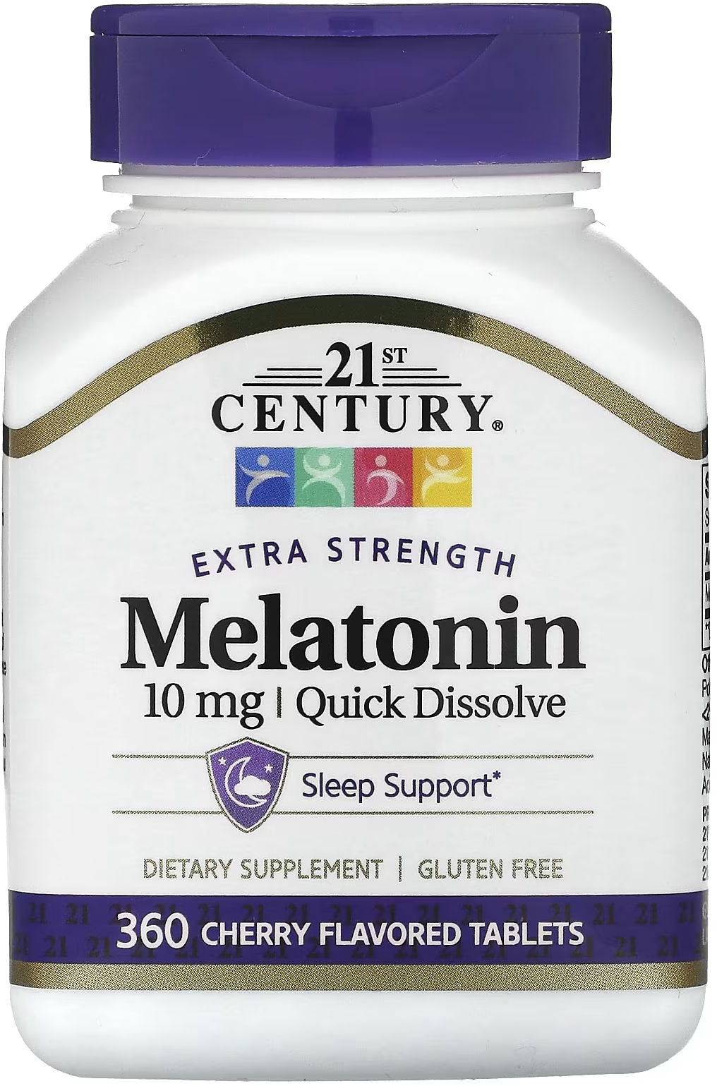 21 سنشري ميلاتونين 10 ملغ سريع الذوبان 360 قرص