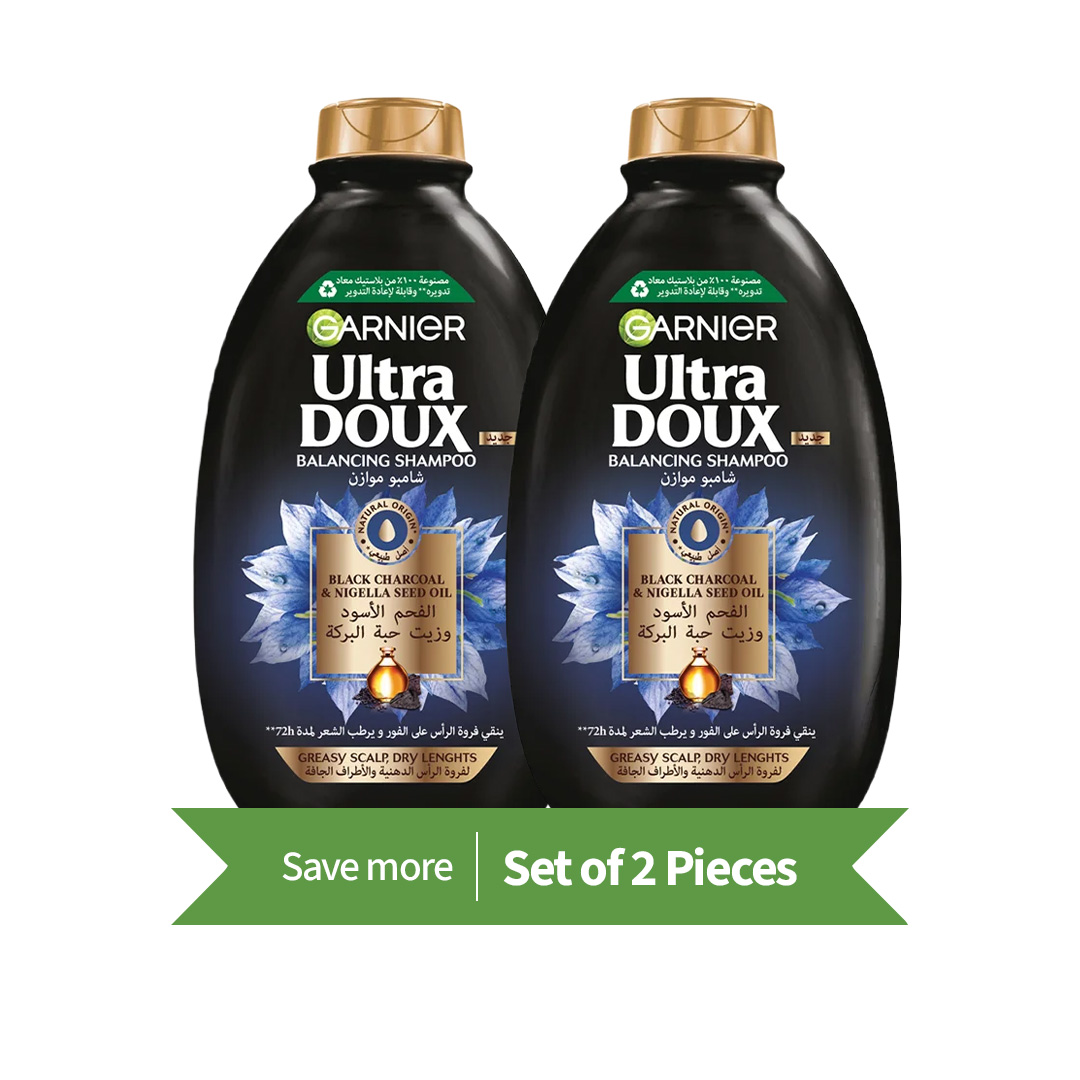 Ultra Doux Nigella Seed Shampoo - 400 ml Twin Pack