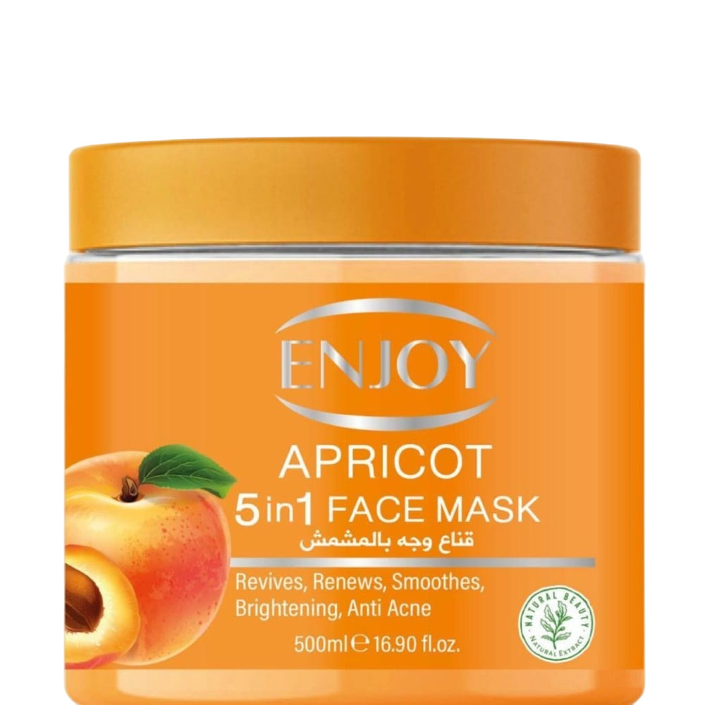Enjoy Face & Body 5 In 1 Whitening Mask Apricot 500Ml