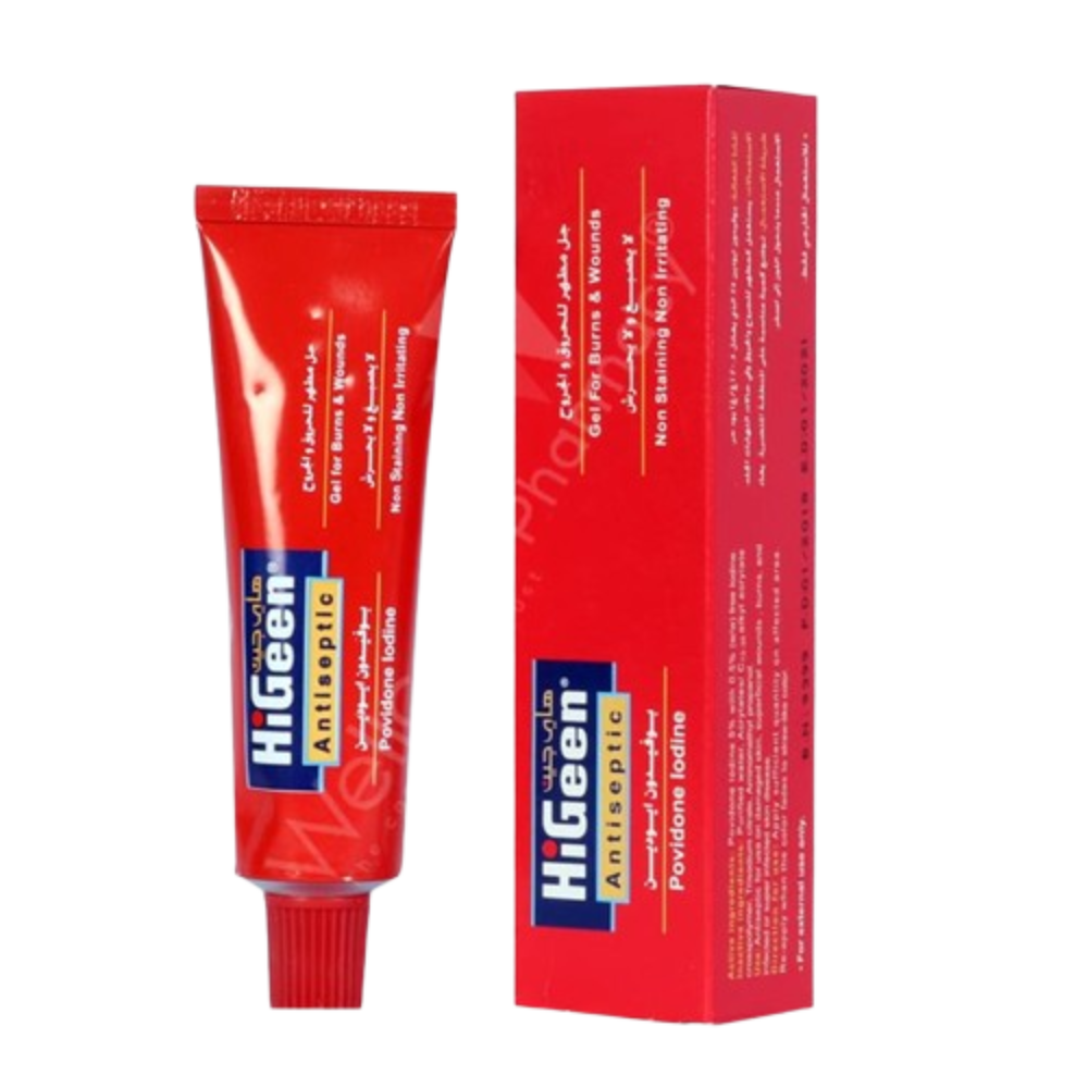 HiGeen POVIDOO Povidone Iodine 5% Gel 30gm