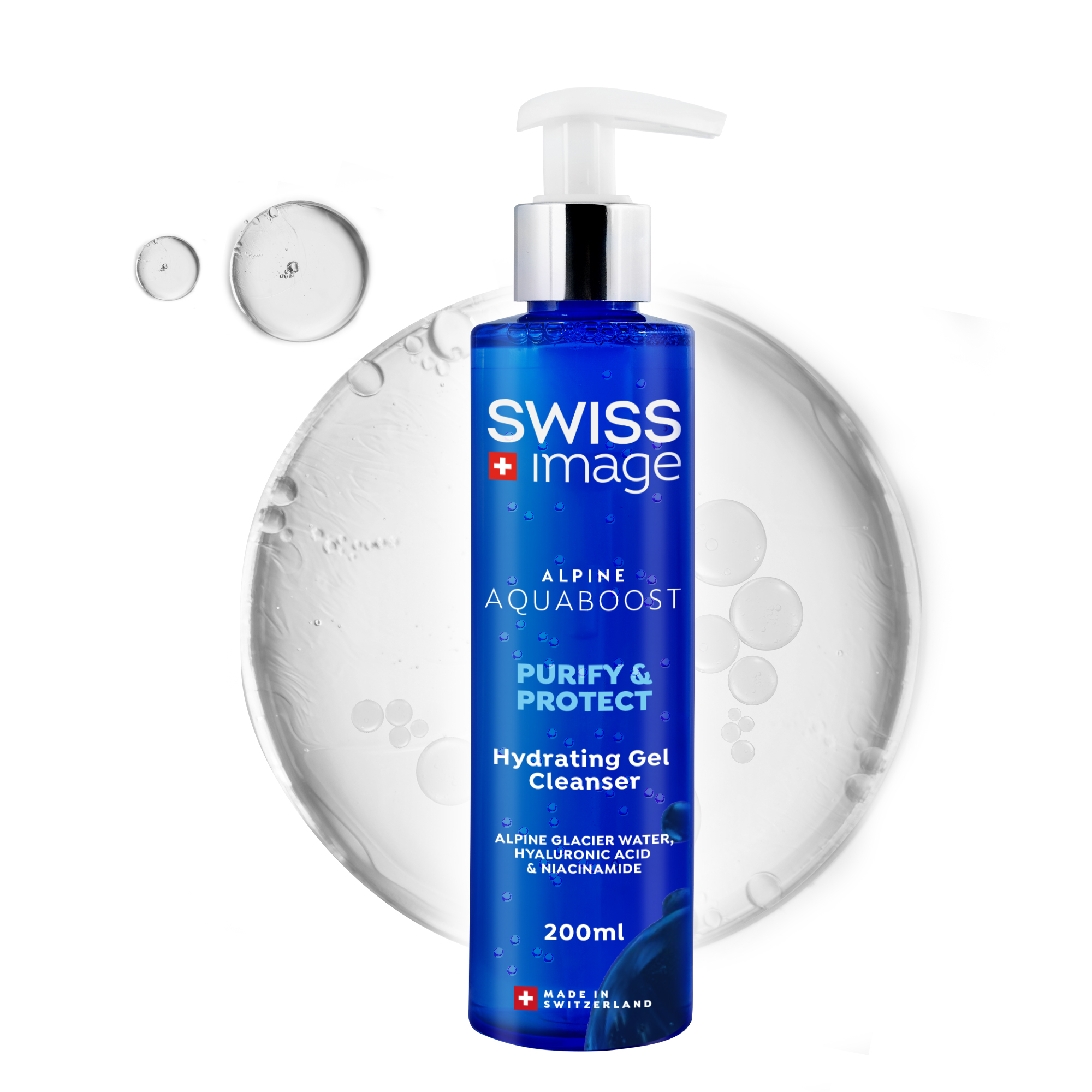 Swiss Image Aquaboost Water Gel Cleanser Pump 200ml | Nahdi