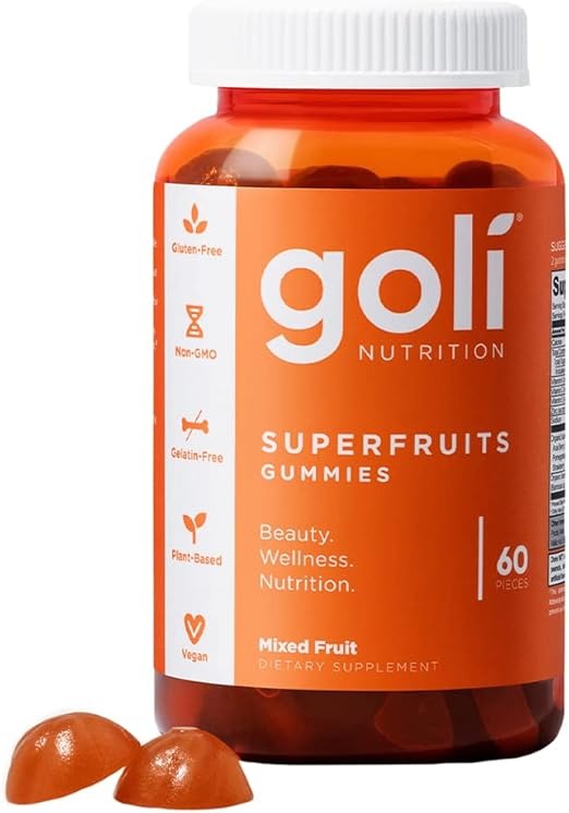 Goli Superfruits Gummies - 60 pcs