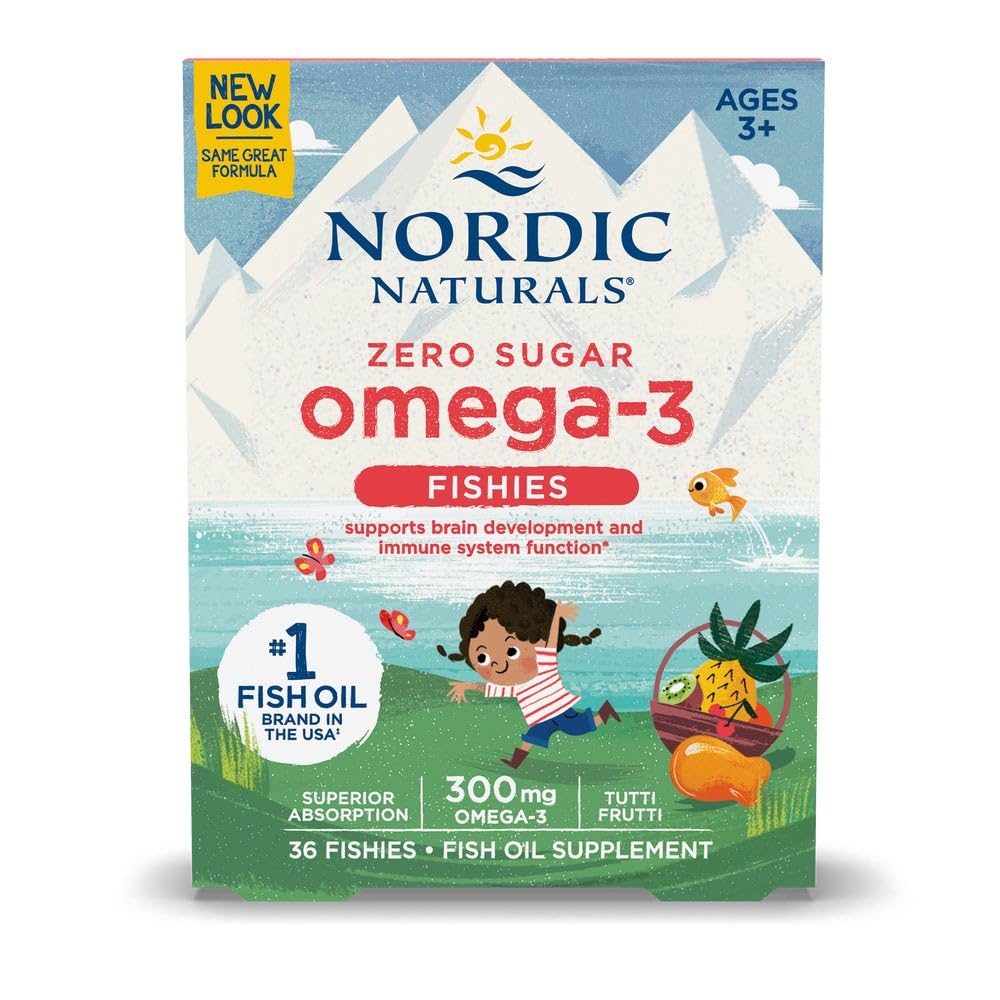 Nordic Naturals Nordic Omega-3 Fishies 36Soft Gel