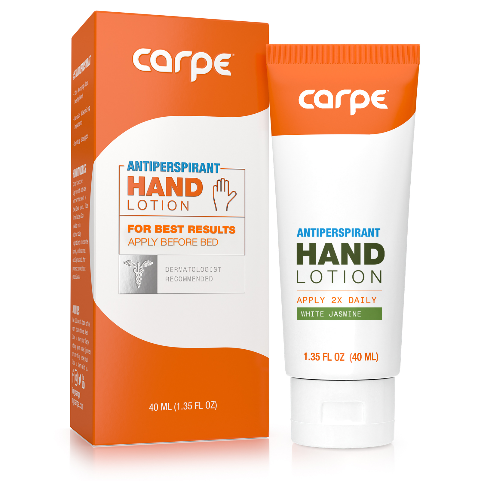 Carpe Hand Antiperspirant White Jasmine 40 ml