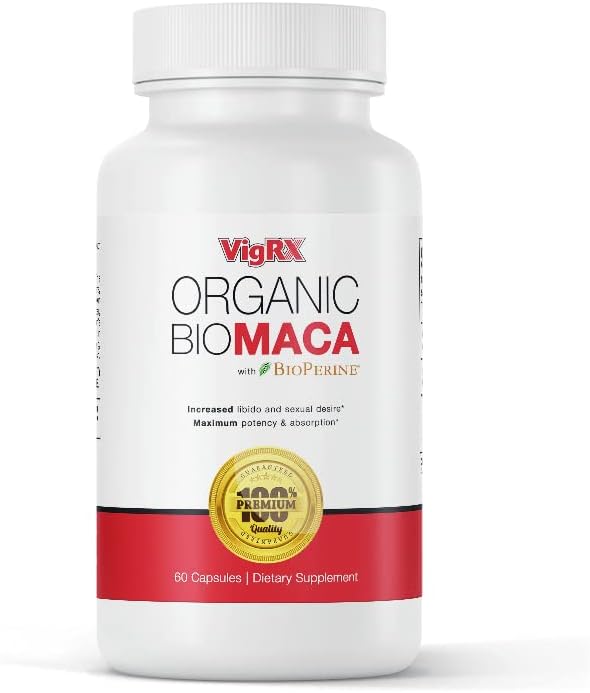 Vigrx Organic Bio-Maca Capsules 60s