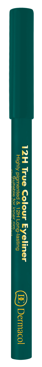 Dermacol 12h True Colour Eyeliner Wooden Eyeliner Pencil No 5 Green