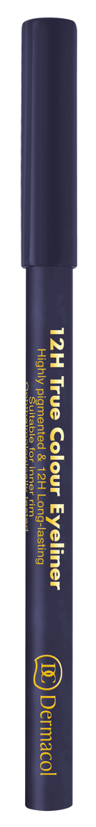 Dermacol 12h True Colour Eyeliner Wooden Eyeliner Pencil No 7 Grey