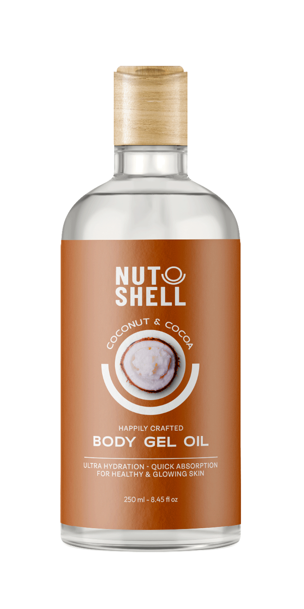 Nutshell - Coconut Cocoa - Body Gel Oil 250 ml