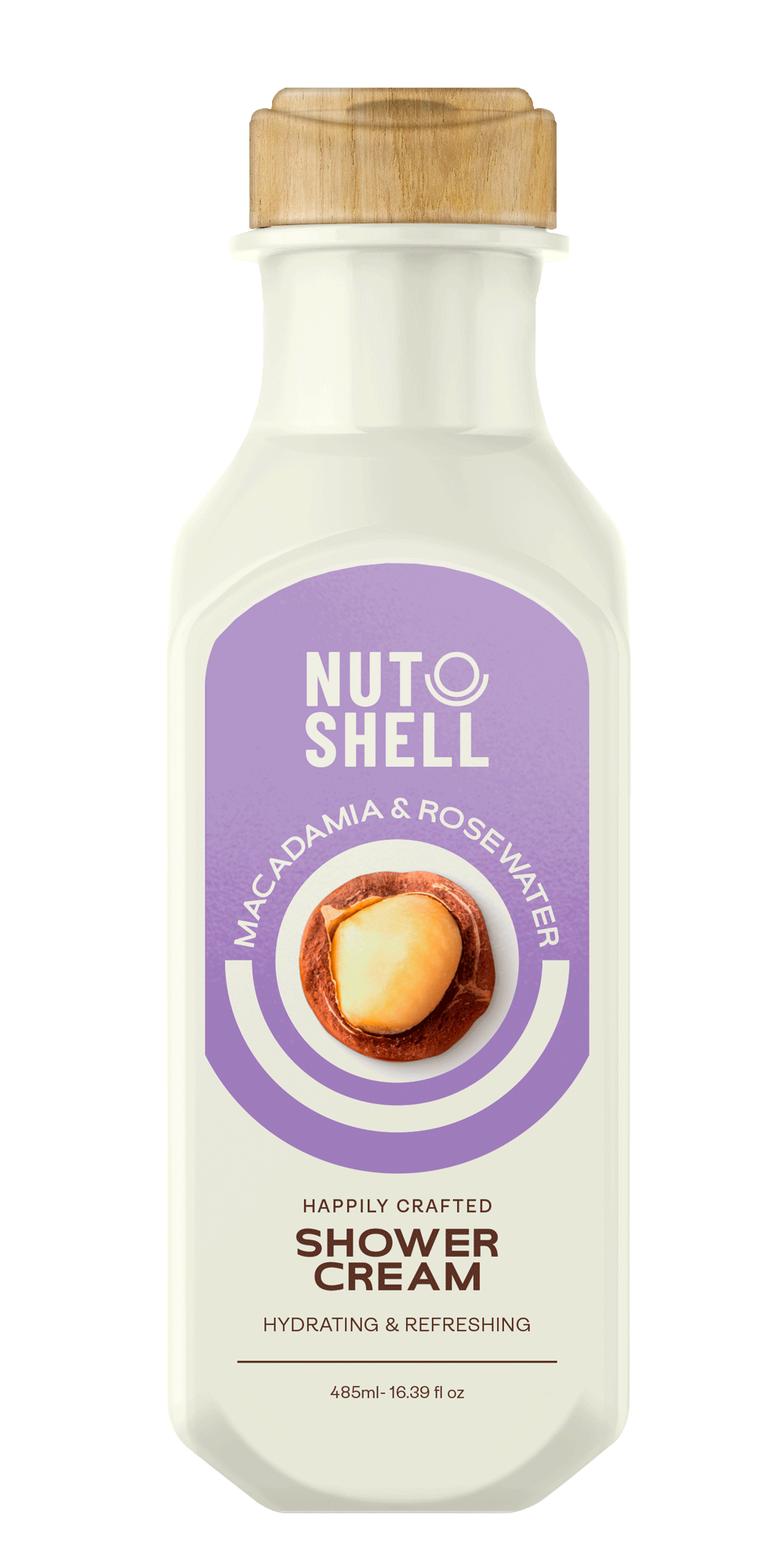 Nutshell - Macadamia & Rose Water - Shower Cream 485 ml