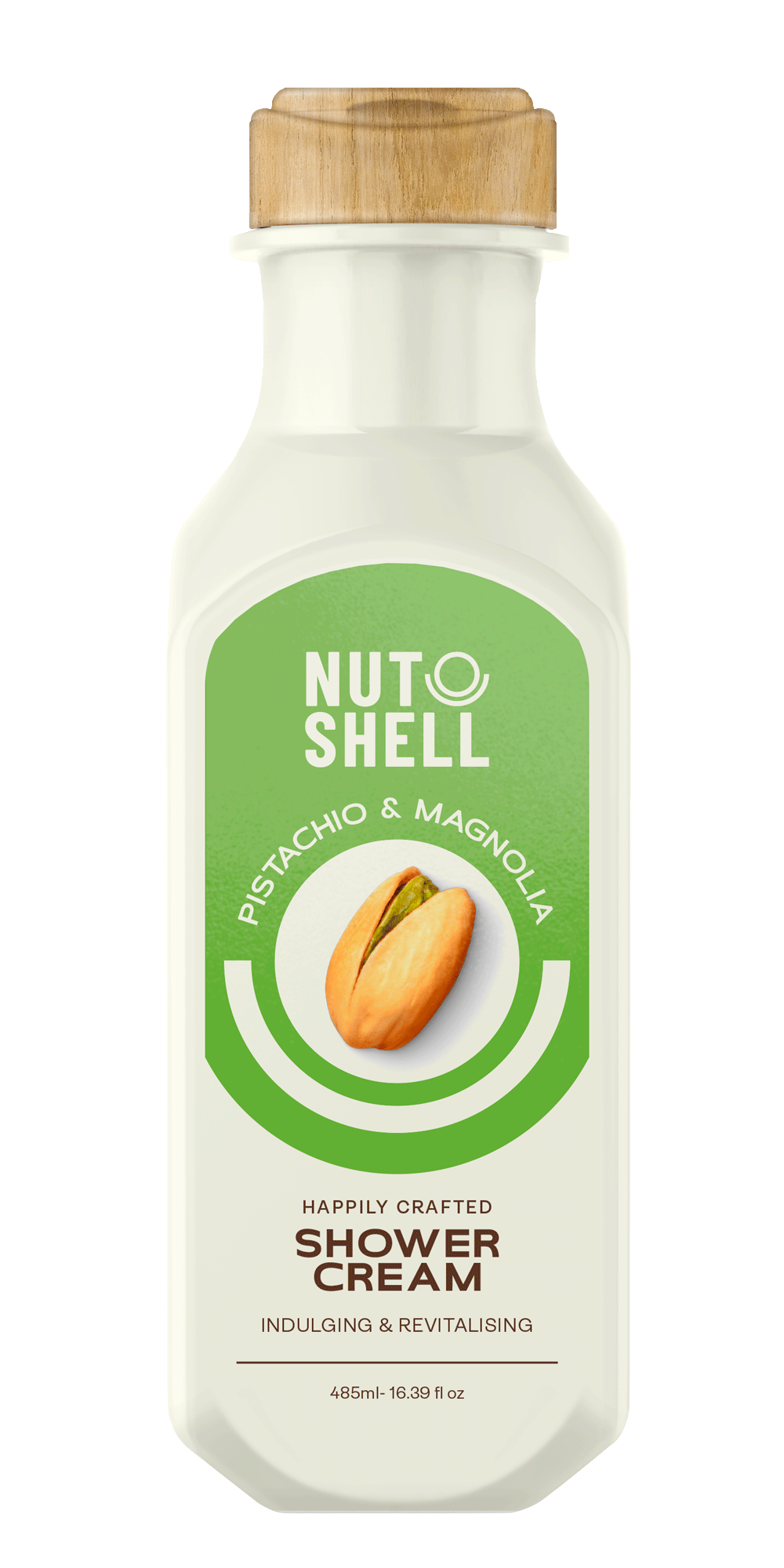 Nutshell - Pistachio & Magnolia - Shower Cream 485 ml