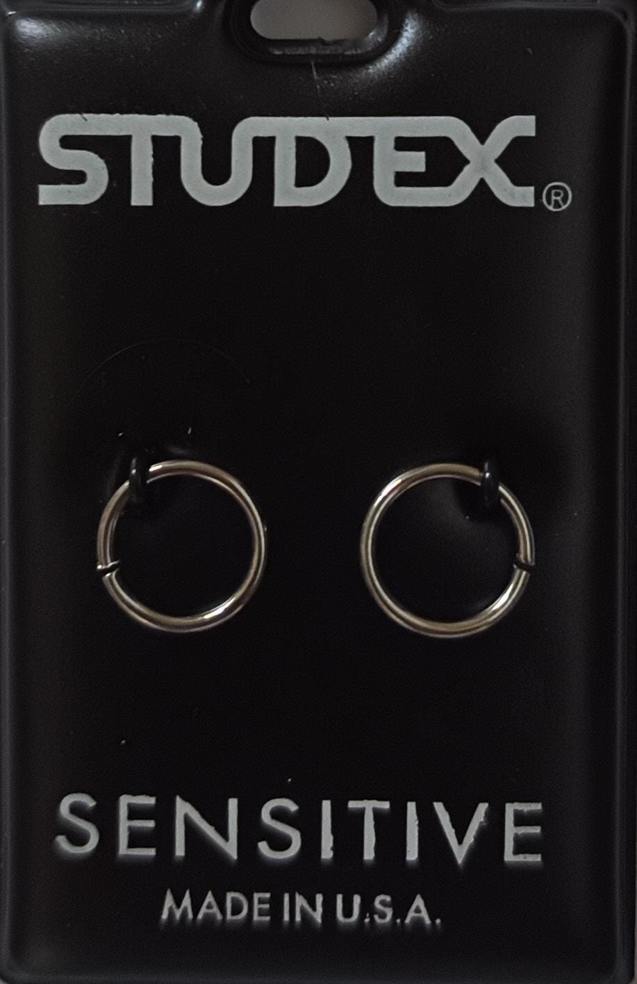 Studex Earstd S950w Silver Steel 6mm Hoop
