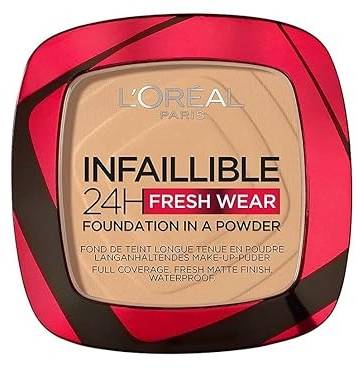L'Oréal Paris Infaillible 24H Fresh Wear Powder Foundation - 200 Golden Sand