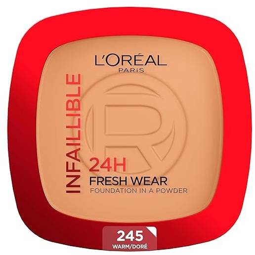 L'Oréal Paris Infaillible 24H Fresh Wear Powder Foundation - 245 Golden Honey