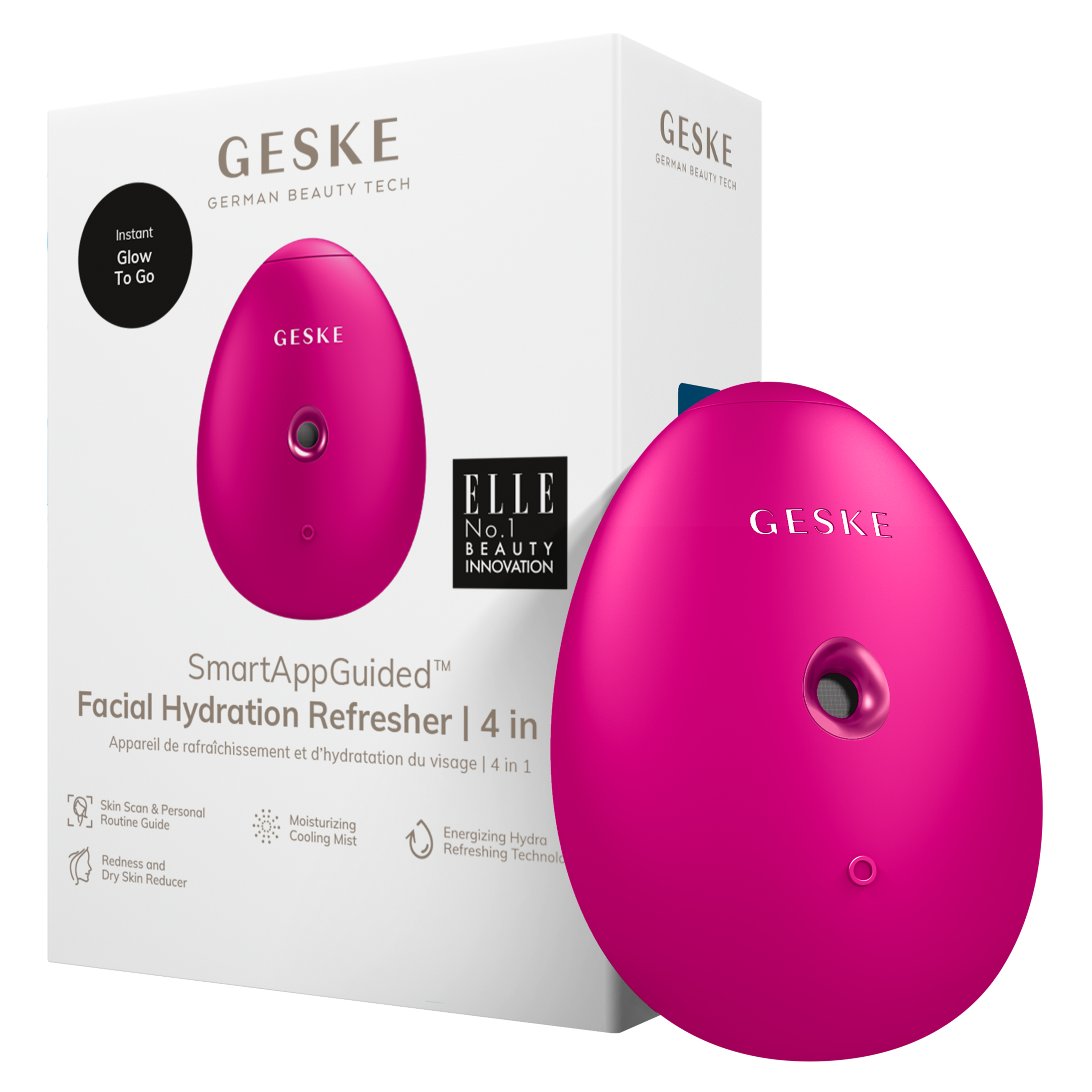 GESKE Facial Hydration Refresher 4 In 1 Magenta