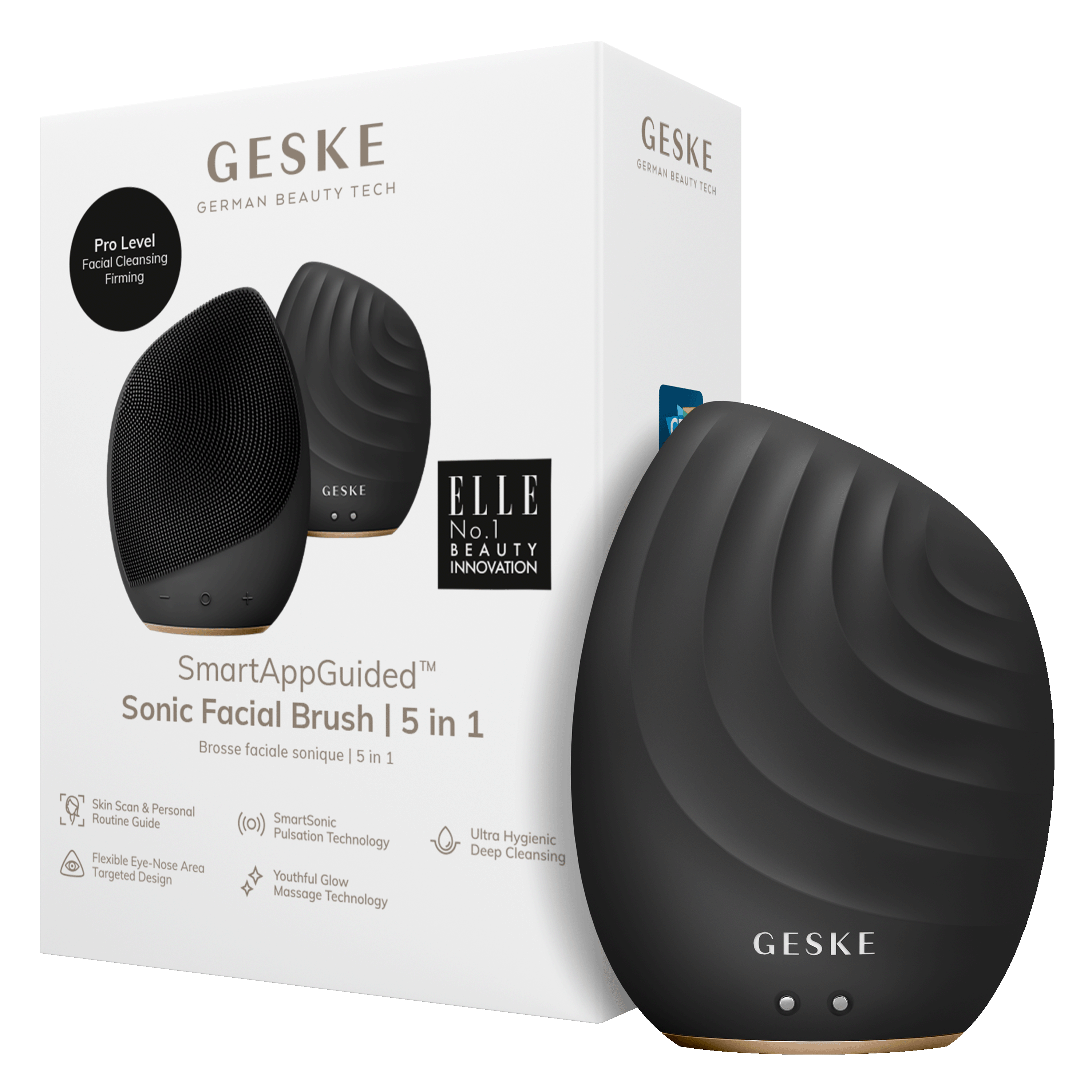GESKE Sonic Brush 5 In 1 Gray