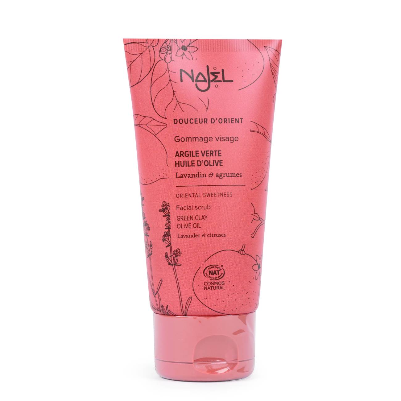 Najel Organic Facial Scrub 75ml