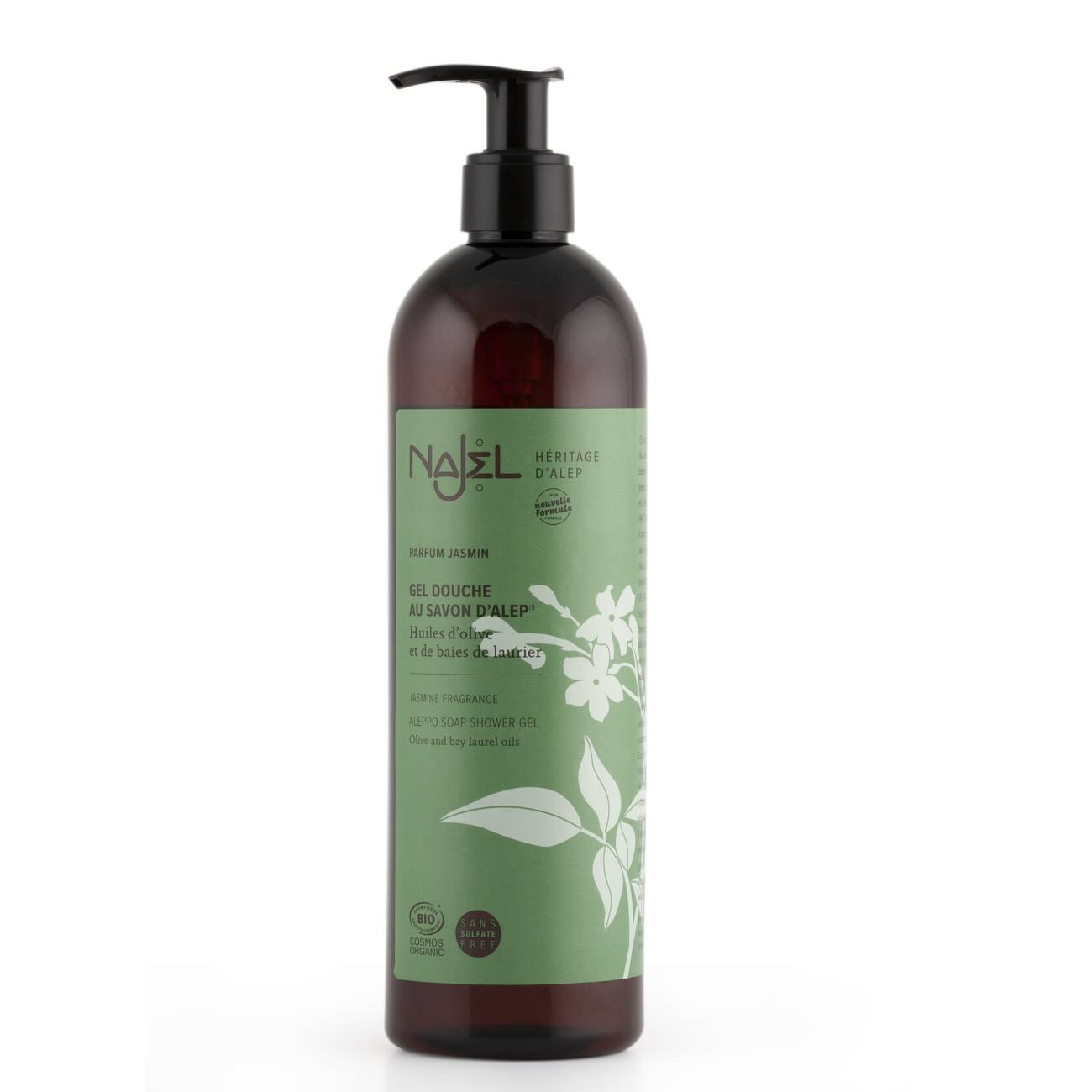 Najel Aleppo Soap Shower Gel Jasmine Fragrance 500Ml