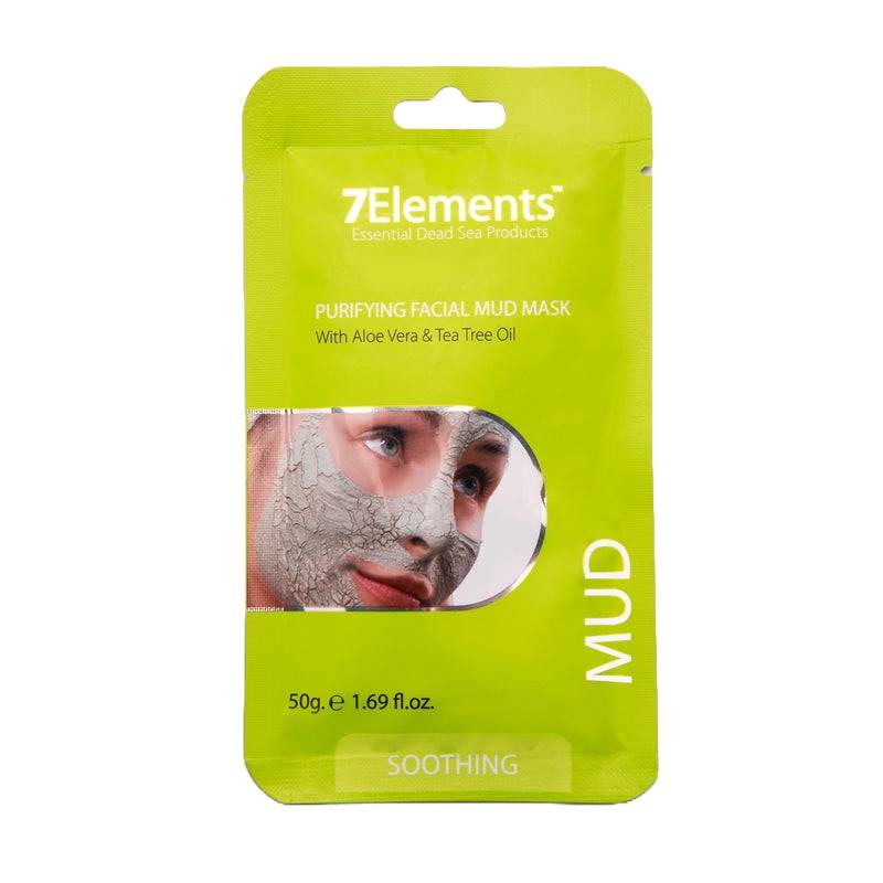 7elements Purifying Facial Mud Mask (50g) Soothing