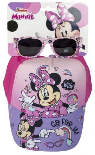 Disney Junior Minnie Mouse Hat & Sunglasses Set