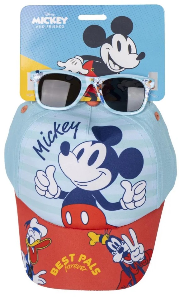 Disney Mickey Sunglasses & Hat Set