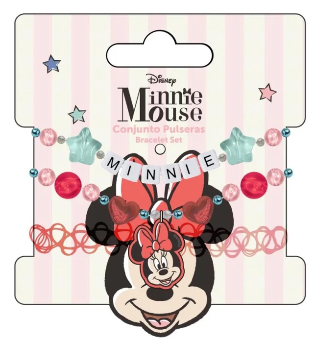 Disney Minnie Mouse Bracelet Set