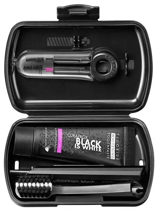 Curaprox Black Is White Travel Set 10Ml