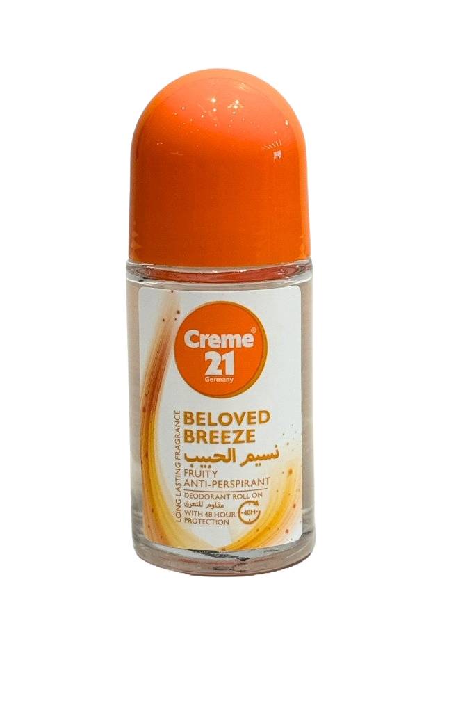 كريم 21 بيلوفيد بريز مزيل عرق رول أون 50 مل