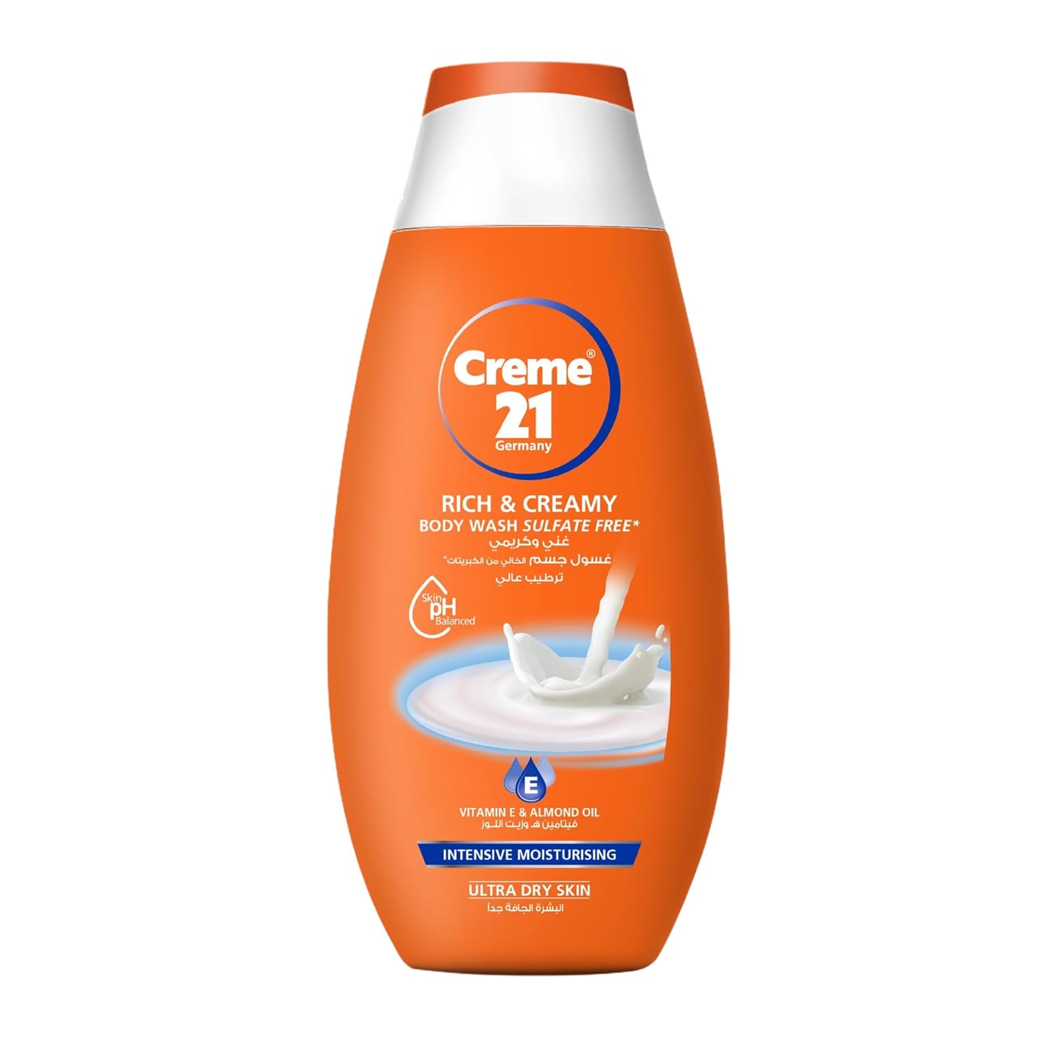 CREME 21 Rich And Creamy Body Wash Sulfate Free 250 ml