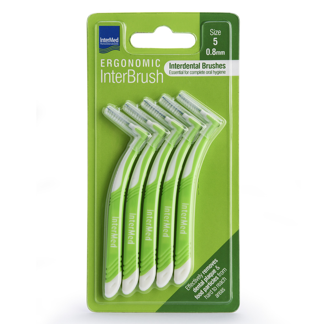 Intermed Ergonomic Interbrush 0.80Mm (1X5)