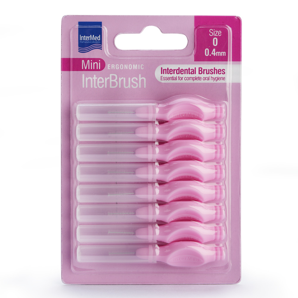 Intermed Ergonomic Interbrush Mini 0.40Mm (1X8)