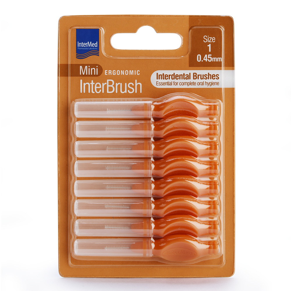 Intermed Ergonomic Interbrush Mini 0.45Mm (1X8)