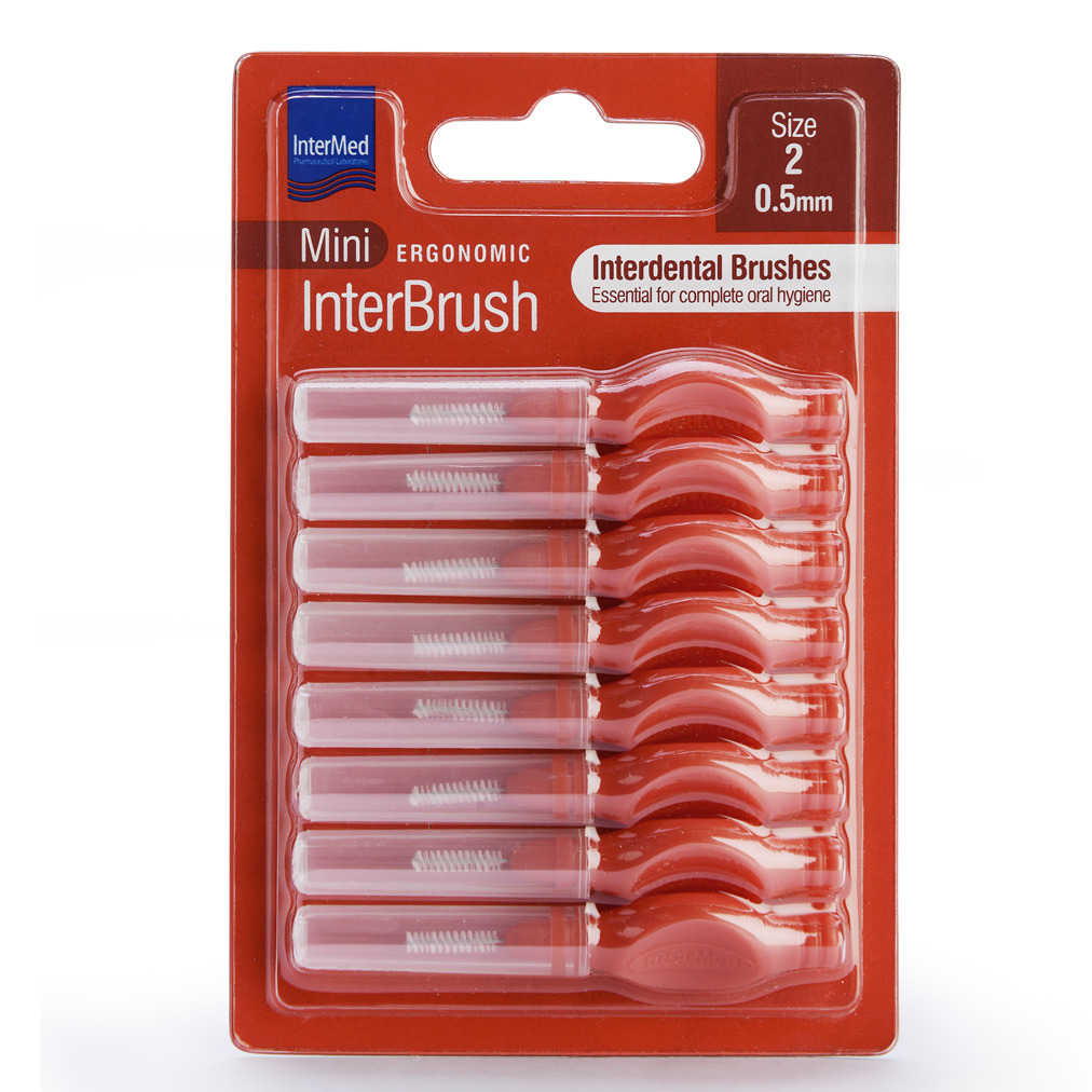 Intermed Ergonomic Interbrush Mini 0.50Mm (1X8)