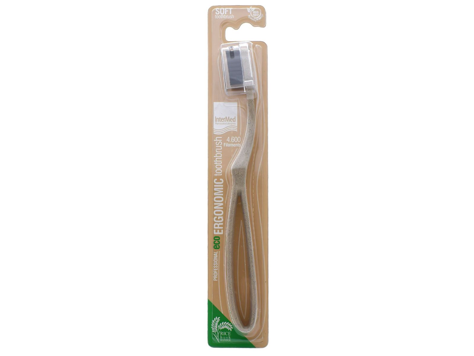 Intermed Eco Ergonomic Toothbrush With Rice Husk Soft