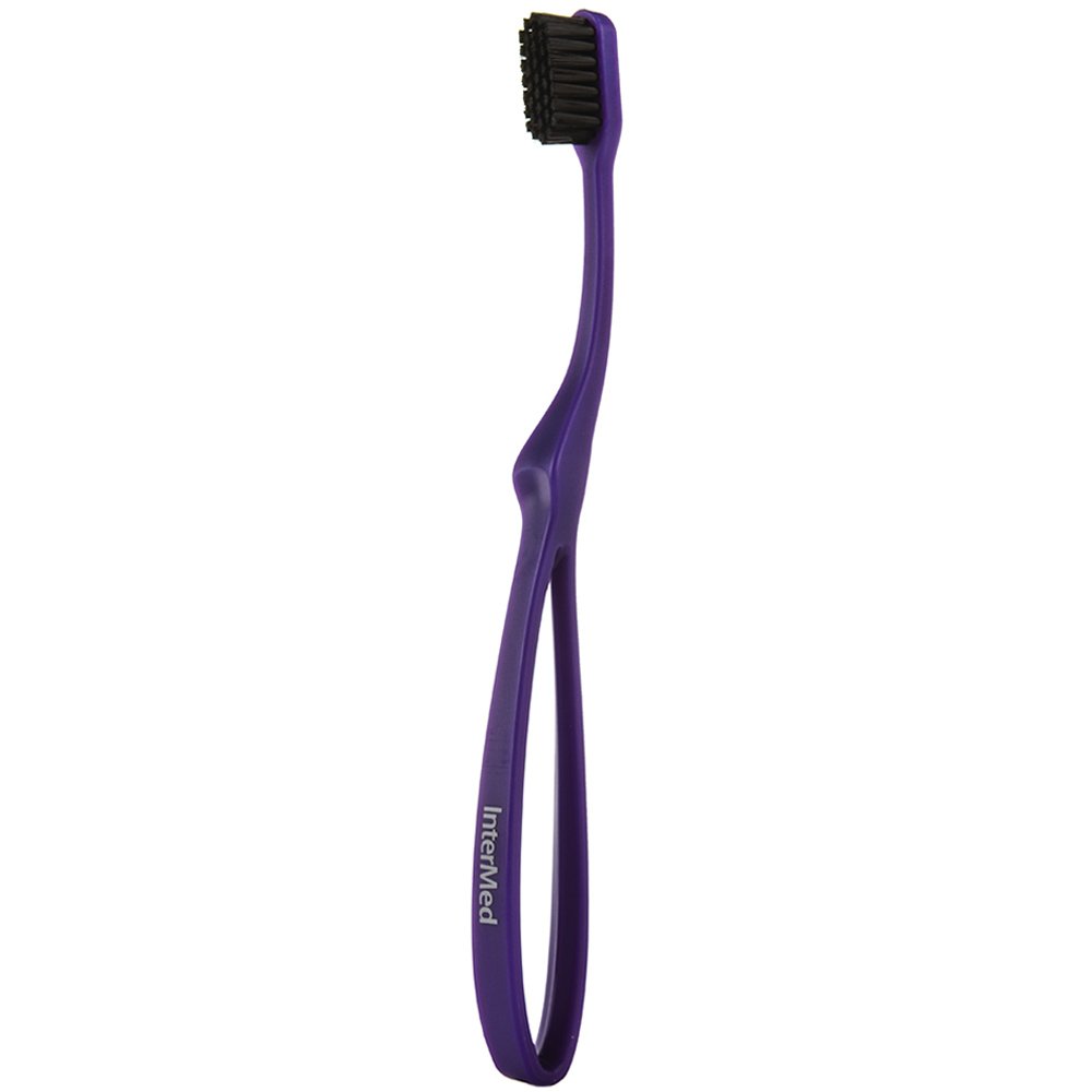 Intermed Ergonomic Toothbrush Medium Purple