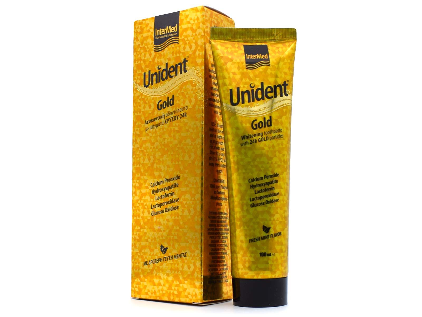 Intermed Unident Gold Toothpaste 100Ml
