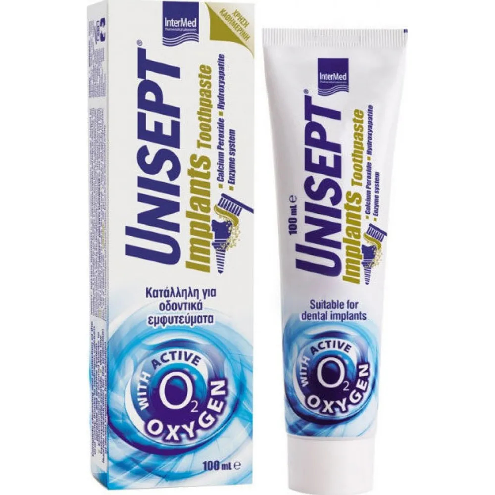 Intermed Unisept Implants Toothpaste 100Ml