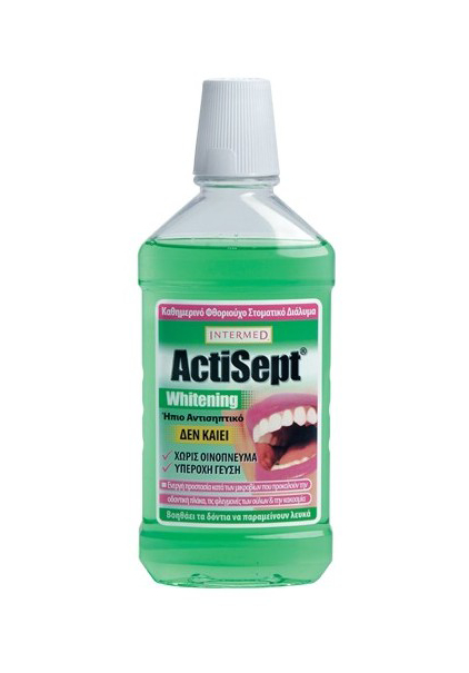 Intermed Actisept Whitening Mouthwash 500ml