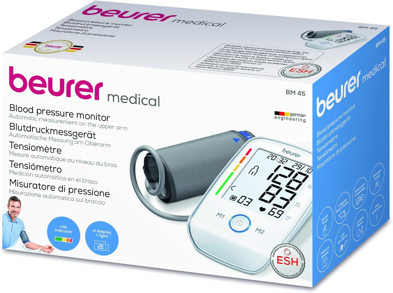 Beurer Bm 45 Upper Arm Blood Pressure Monitor