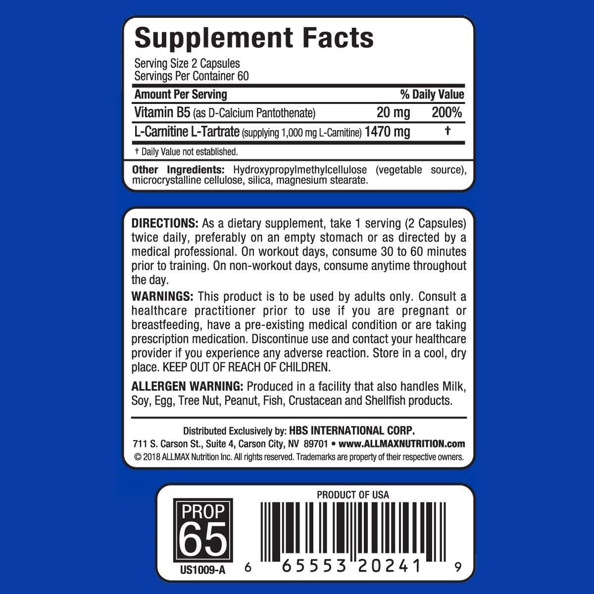 l carnitine bad for health L-Carnitine | Linus Pauling Institute