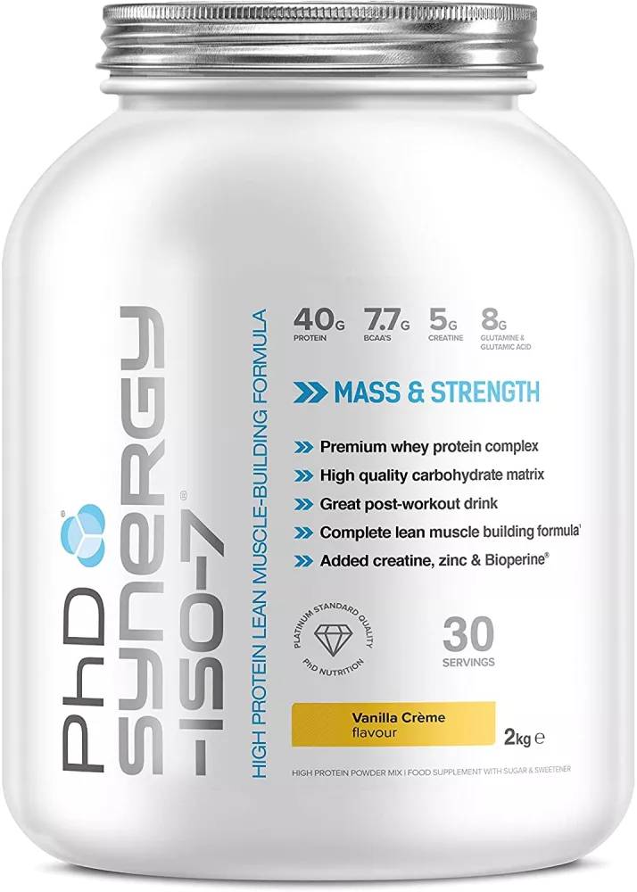 PHD Synergy ISO-7 Vanilla - 2 kg
