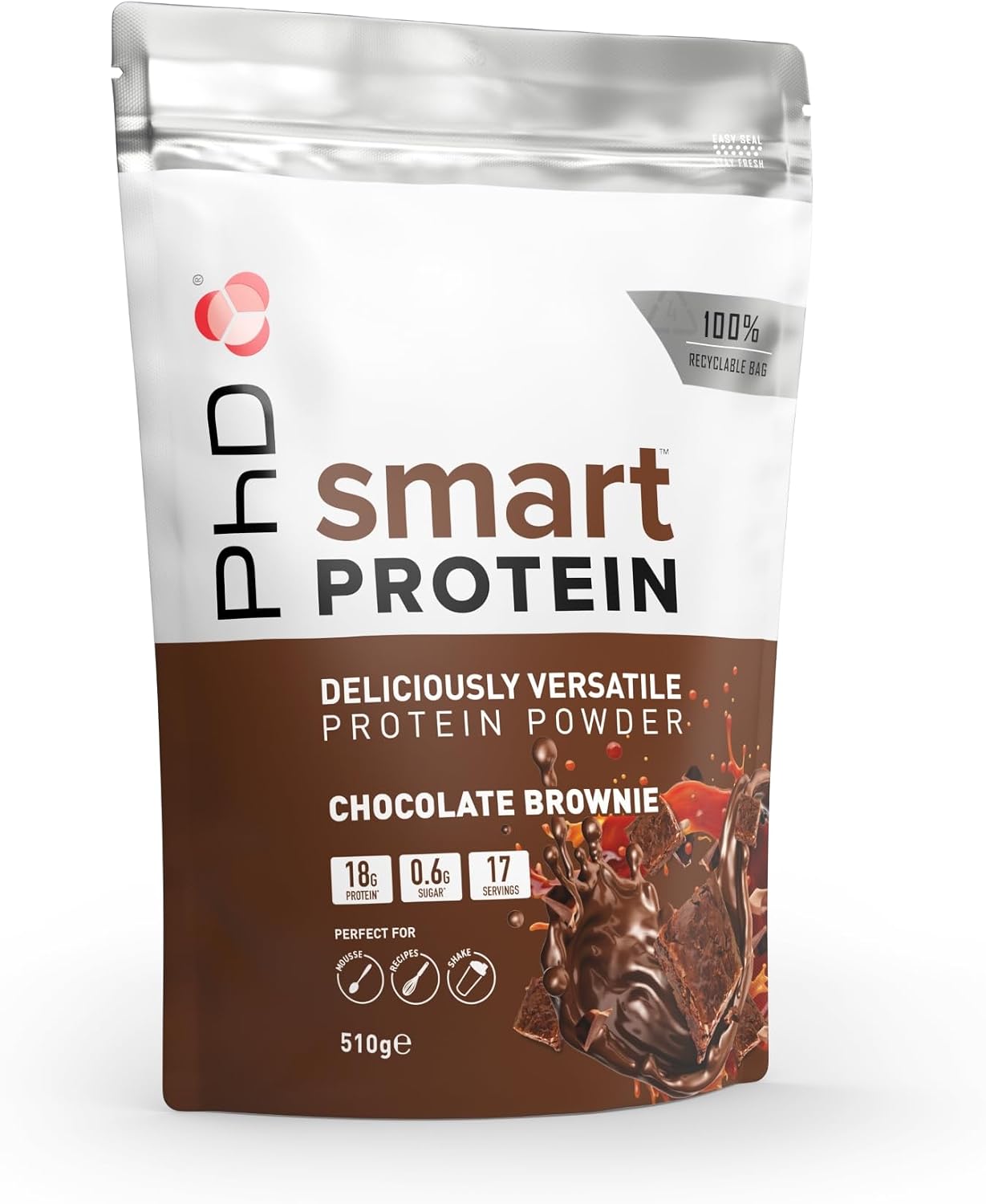 Phd Smart Protein Chocolate Brownie -  510 gm