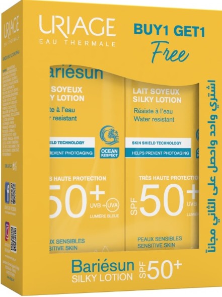 Uriage Bariesun Spf50+ Moisturizing Lotion 100 ml Promo Buy 1 Get 1 Free