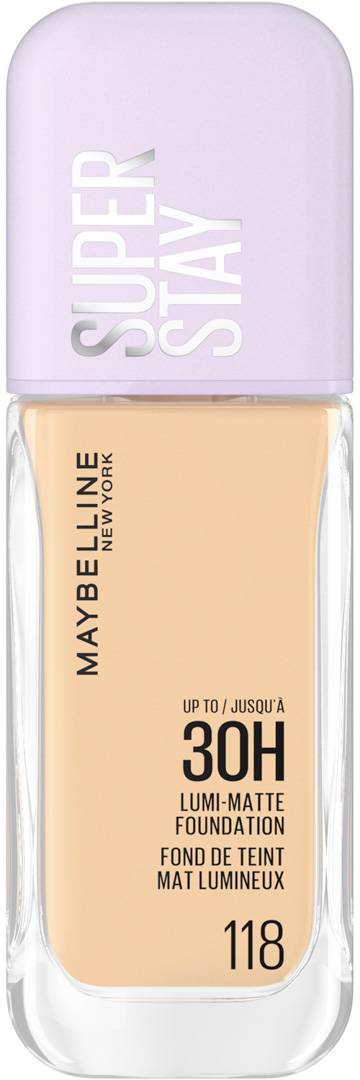 Maybelline Super Stay Lumi-Matte Foundation 30hr Longwear Formula - 118