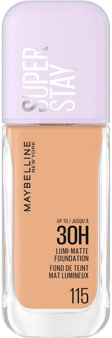 Maybelline Super Stay Lumi-Matte Foundation 30hr Longwear Formula - 115